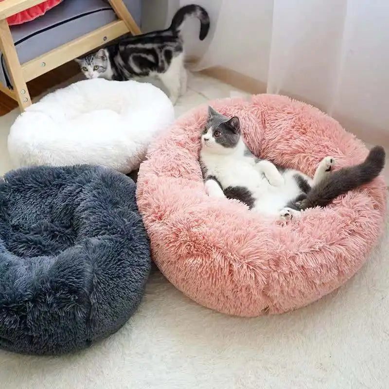 Coussin de Luxe en Peluche pour Chiens et Chats