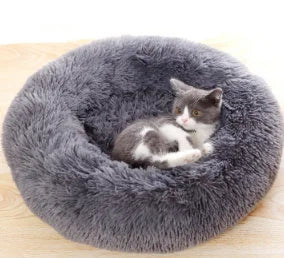 Coussin de Luxe en Peluche pour Chiens et Chats